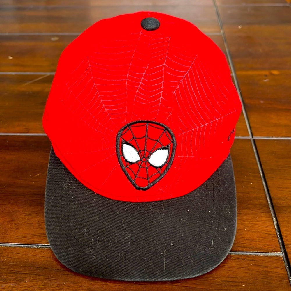 Spiderman Spider Man Ball Cap Adjustable Baseball Cap Hat Preowned